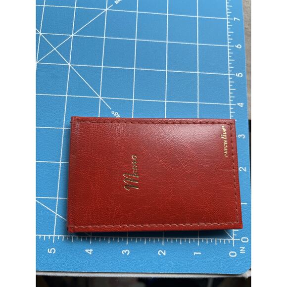 Stuart Hall Executive Memo Holder W/notepad Address Pad  #1600 - 3X4.5" - Picture 5 of 5